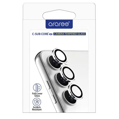 Camera Lens Protector Samsung S24 Metal Ring C-Subcore Araree - Clear